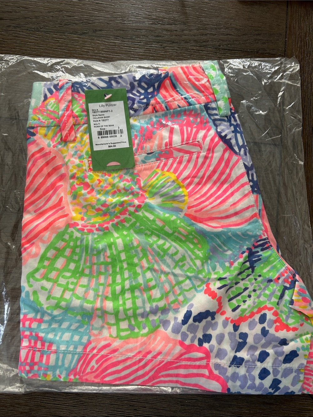 Lilly Pulitzer Women’s size 2 Callahan Shorts Roar of the Seas
